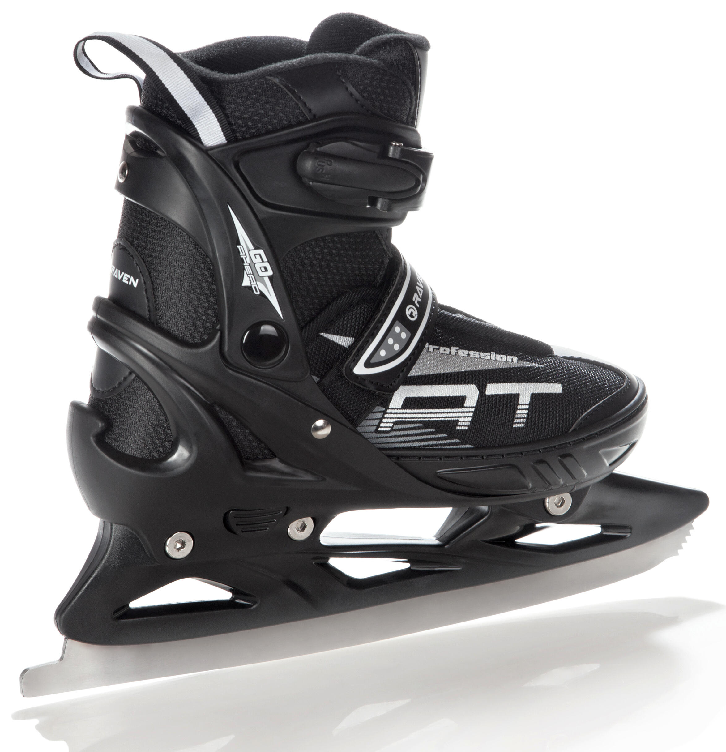 Pattini In Linea Raven Expert Regolabili - Nero, Ruote 76-80 Mm, Cuscinetti ABEC 7, Per Principianti E Esperti - Foto 4