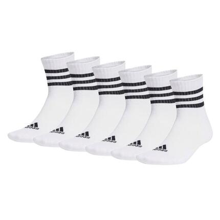 Socken Unisex 6er Pack-3-Stripes Cushioned Sportswear Mid-Cut Socks