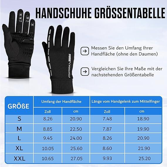 PUMA WORKWEAR Handschuhe rutschfest und Touchscreen tauglich 6/7