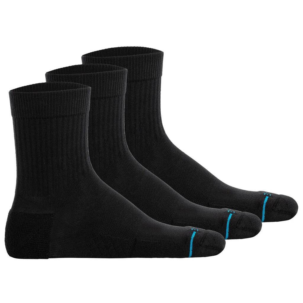 Socks Unisex Pack of 3-Icon Quarter