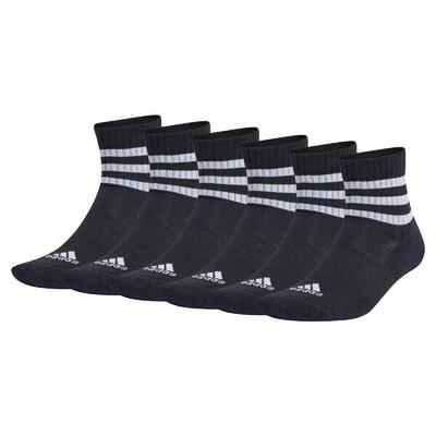 Socken Unisex 6er Pack-3-Stripes Cushioned Sportswear Mid-Cut Socks