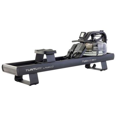 Roeitrainer - 10 waterweerstanden - roeiapparaat voor thuis - platinum rw30