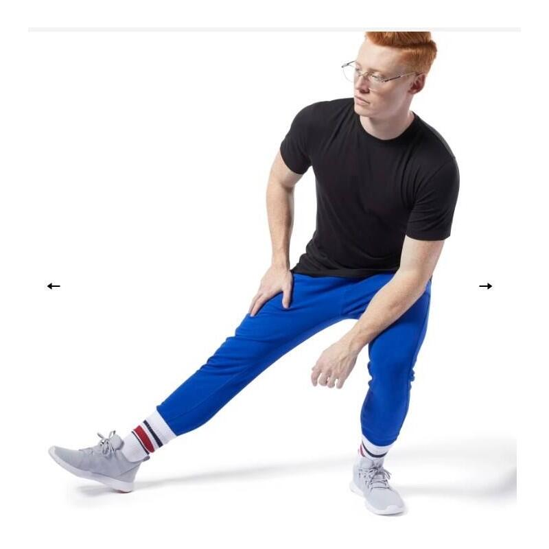 PANTALONE  CROSSFIT FI1923 BIG LOGO JOGGER  BLU ROYAL 2/5