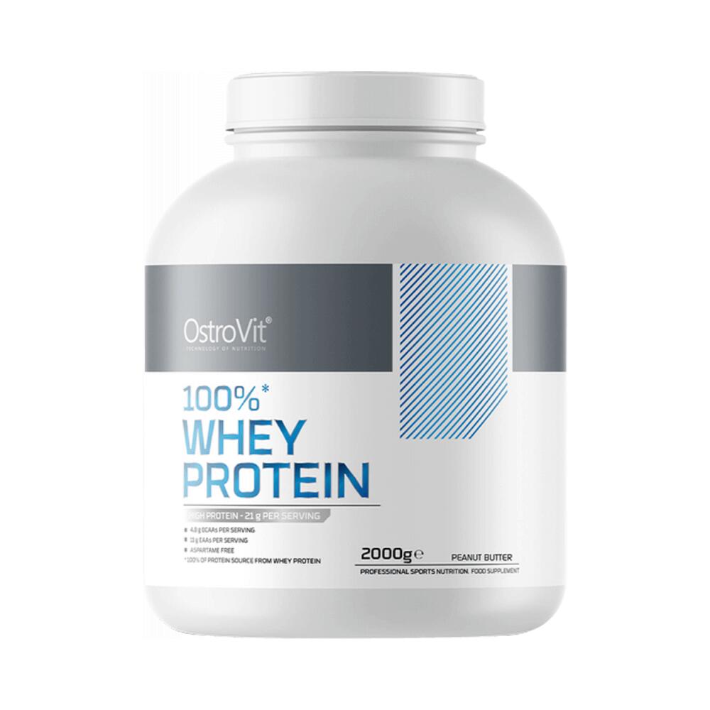 Ostrovit - Ostrovit 100% Whey Protein (2000g) Peanut Butter - Protéines - Whey Protéine - Decathlon
