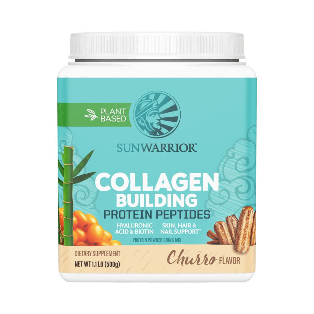SUNWARRIOR Sunwarrior Collagen Building Protein Peptides (500g) Churro - Proteine