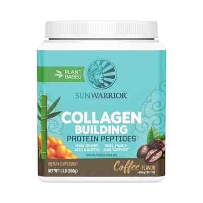 Sunwarrior collagen building protein peptides (500g) chocolate fudge