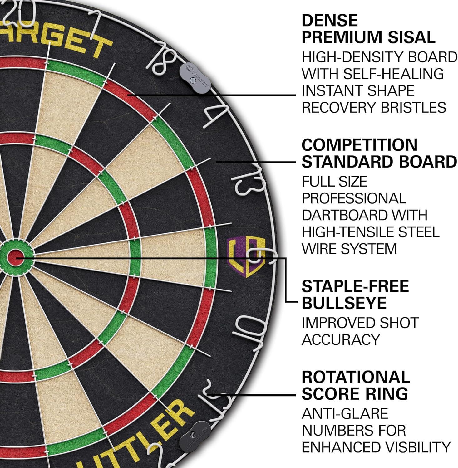 Target K-Flex Flightsystem No.2 33 mm medium neon gelb 4/6