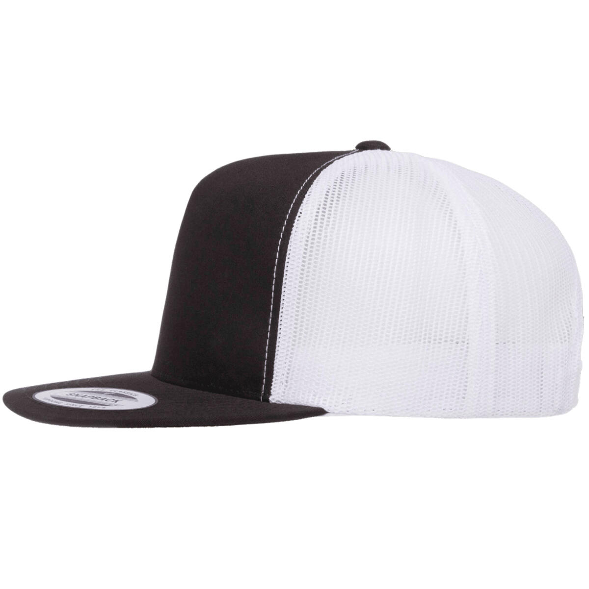 YP Classics Trucker 2-Tone Cap Black/White 4/7