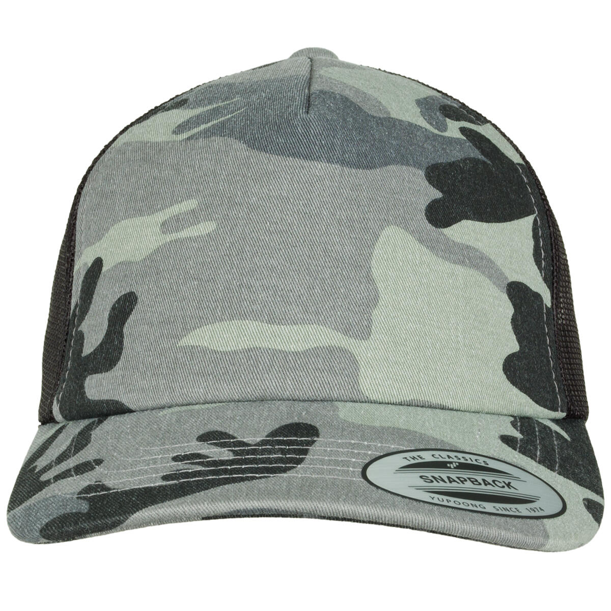 YP Camo Trucker Cap Dark Camo/Black 2/4