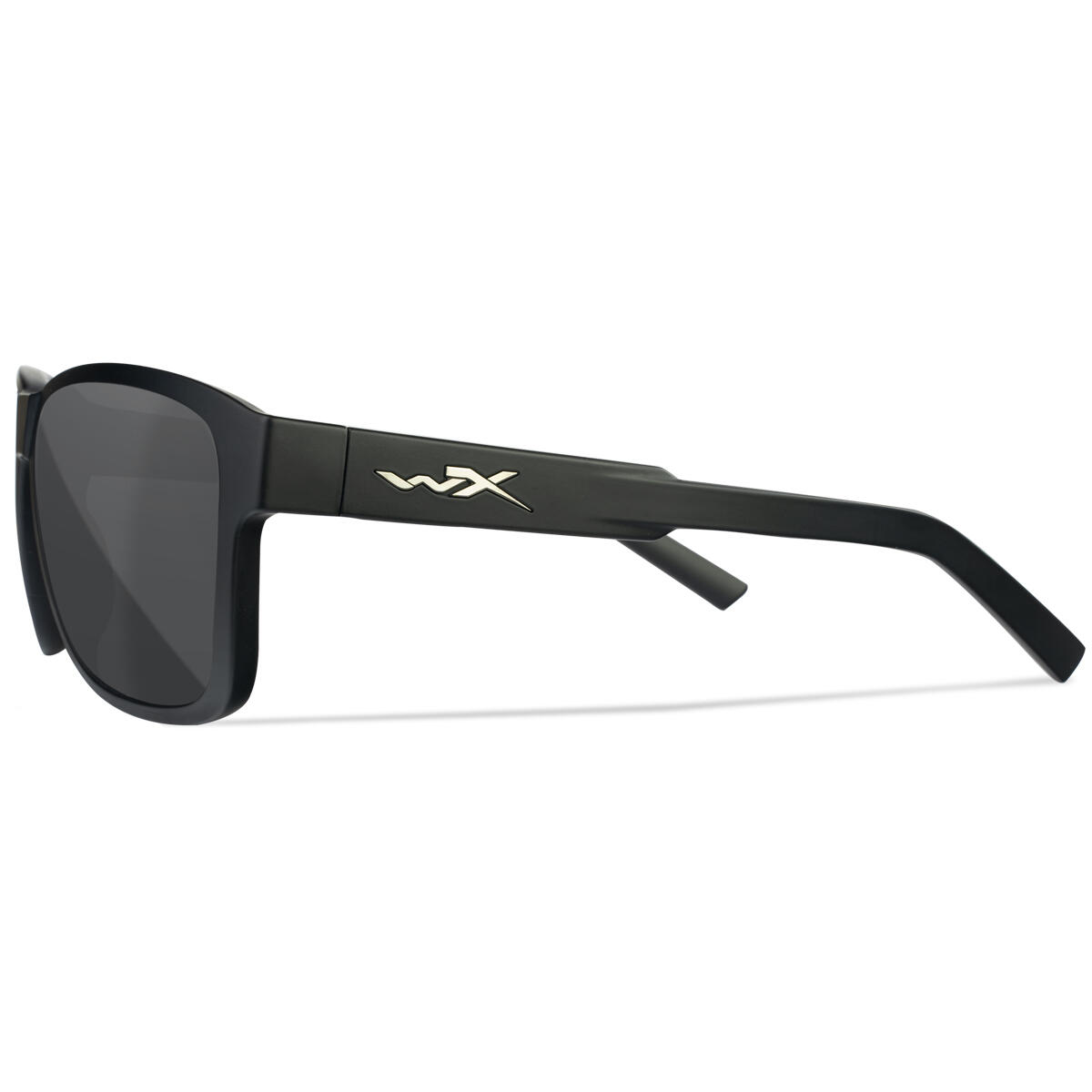 Wiley X WX Trek Glasses - Grey Lenses / Matte Black Frame 3/5
