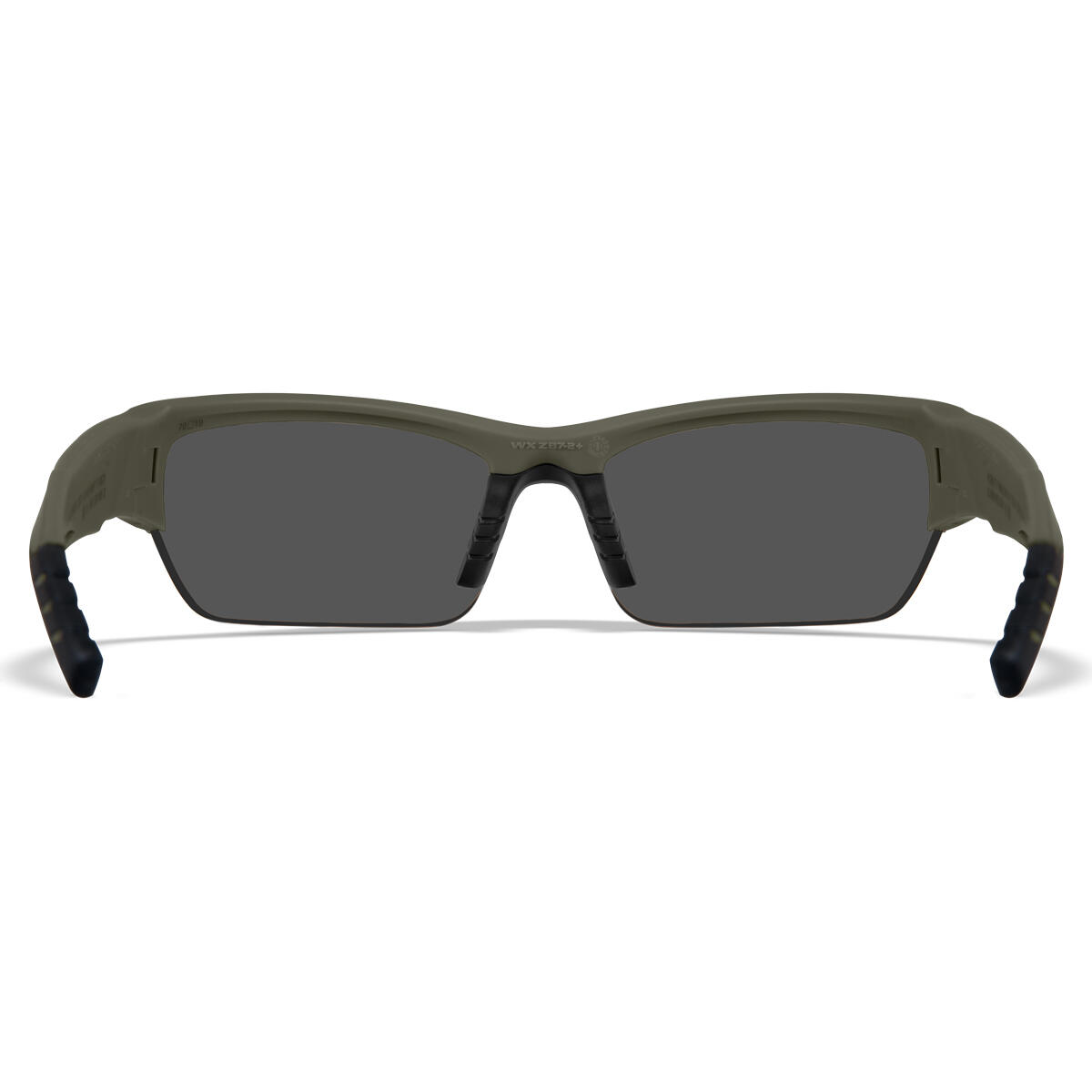Wiley X WX Valor 2.5 Glasses Clear + Grey + Light Rust Lens / OD Green Frame 7/7