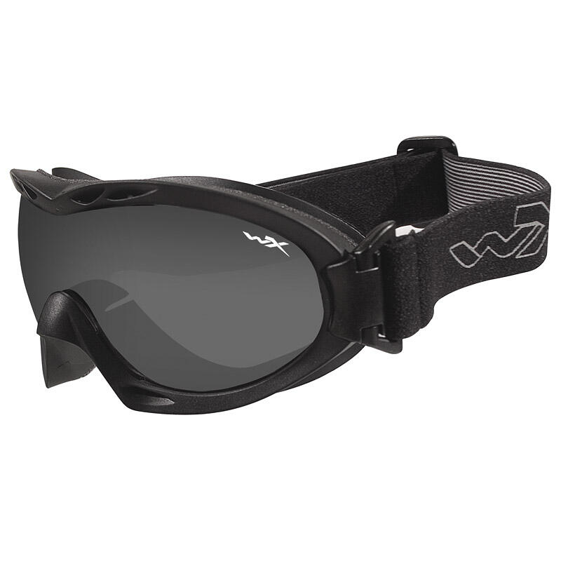 Wiley X Nerve Goggles - Smoke Grey + Clear Lens / Matte Black Frame 1/1
