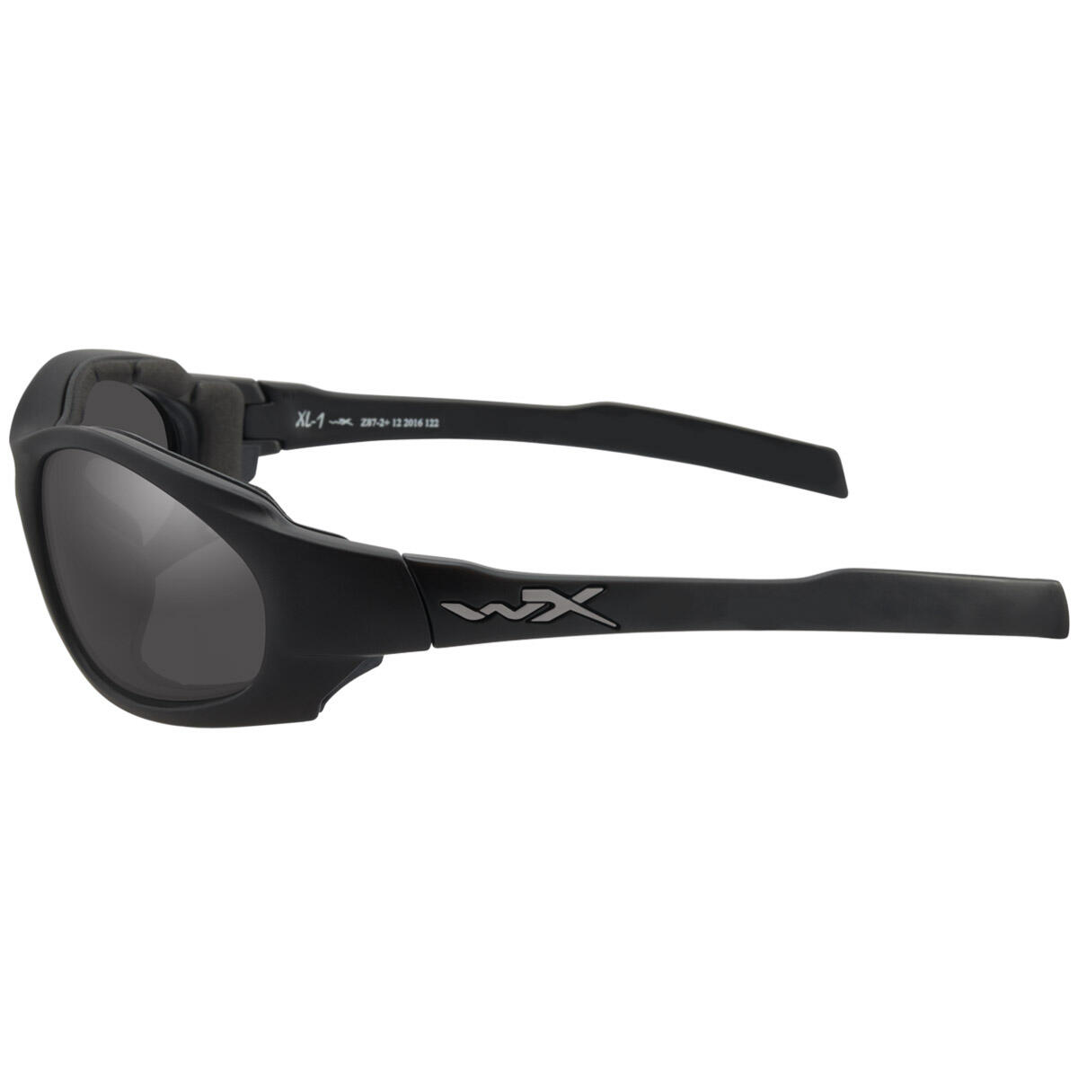 Wiley X XL-1 Advanced COMM Glasses - Smoke Grey + Clear / Matte Black Frame 2/2