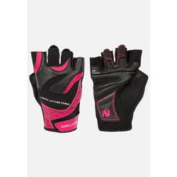 WoPour des hommes Gants de fitness 2.0 - Noir/Rose