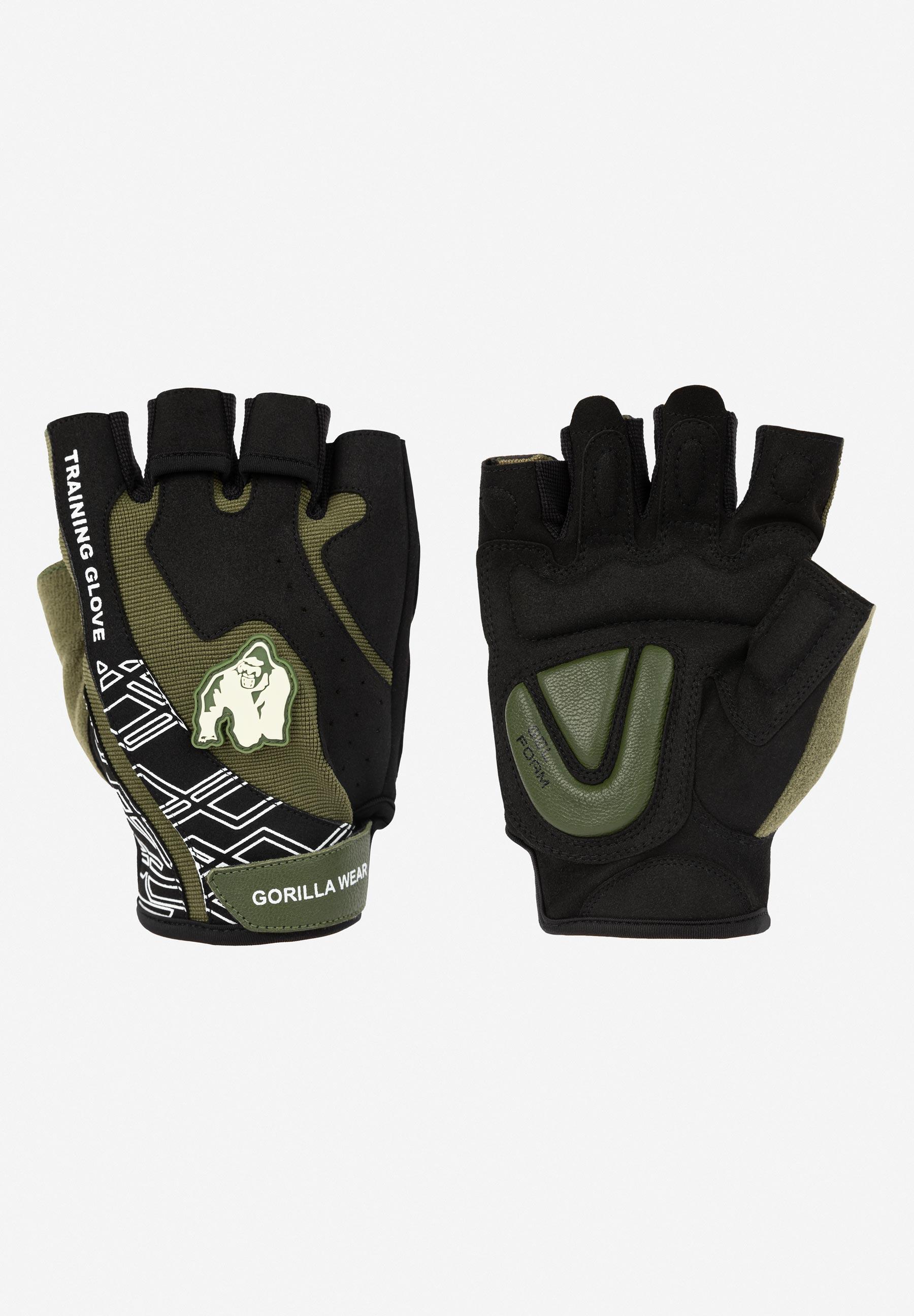 GORILLA WEAR Mitchell Trainingshandschuhe 2.0 - Schwarz/Armeegrün