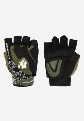 Mitchell training gloves 2.0 - zwart/legergroen