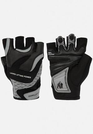 WoPour des hommes Gants de fitness 2.0 - Noir/Grau