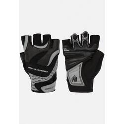WoPour des hommes Gants de fitness 2.0 - Noir/Grau