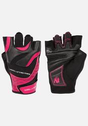 WoPour des hommes Gants de fitness 2.0 - Noir/Rose