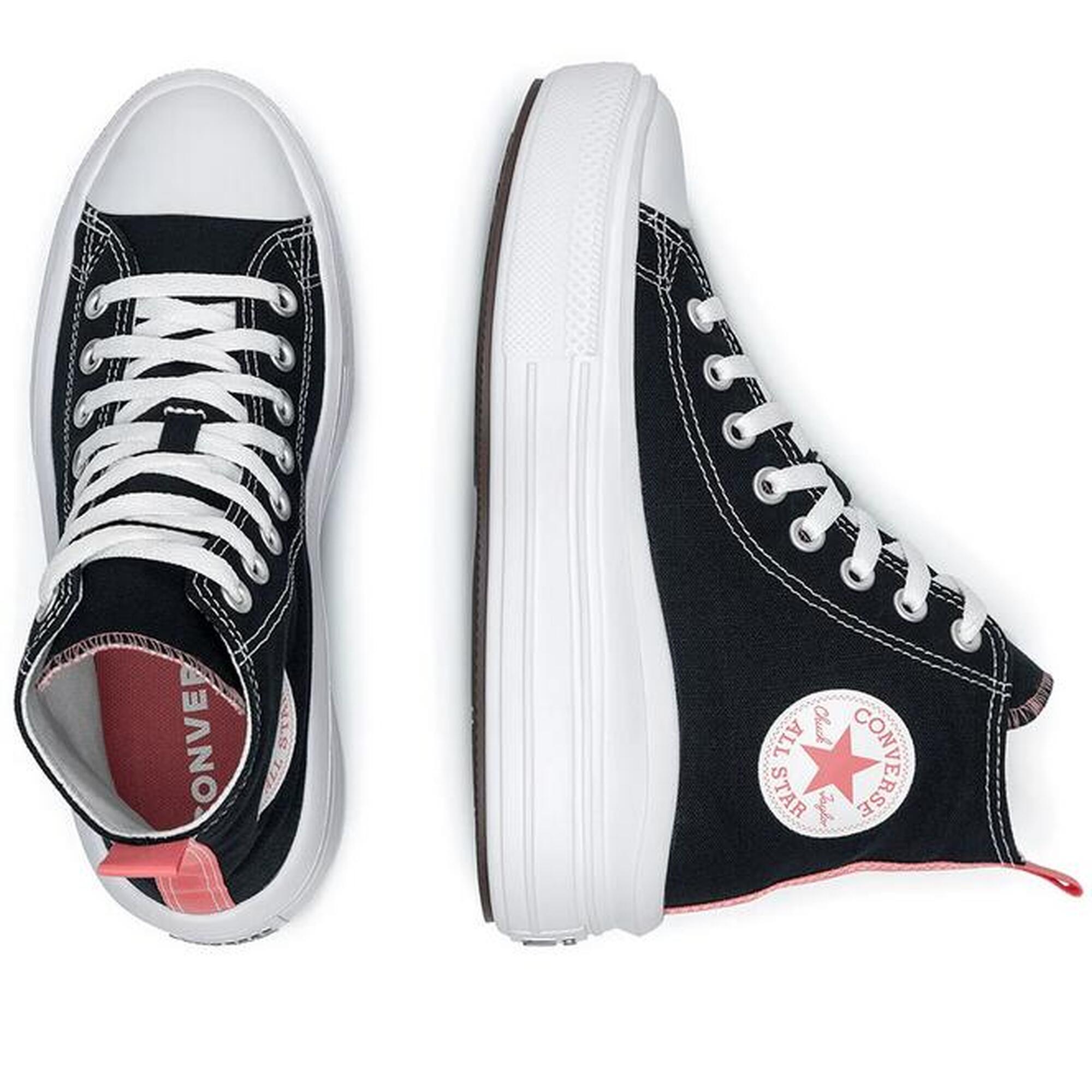 Chaussures Adultes Converse Chuck Taylor All Star Move High noir
