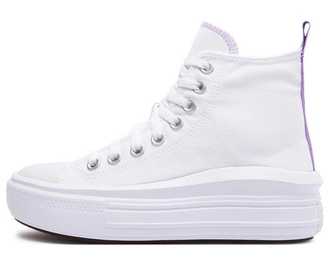 Sneakers Converse Model Chuck Taylor All Star Move Hi Kleur Wit 6/6