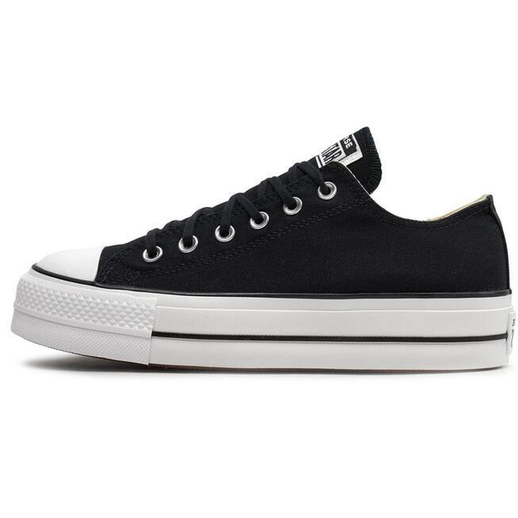 Tenisi cu platforma pentru femei Converse Chuck Taylor All, Negru