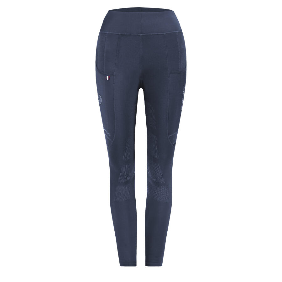 Cavallo - Legging Équitation Femme Cavallo Lin Grip Rl - Pantalon D'Équitation - Bleu - 36 Xs - Decathlon