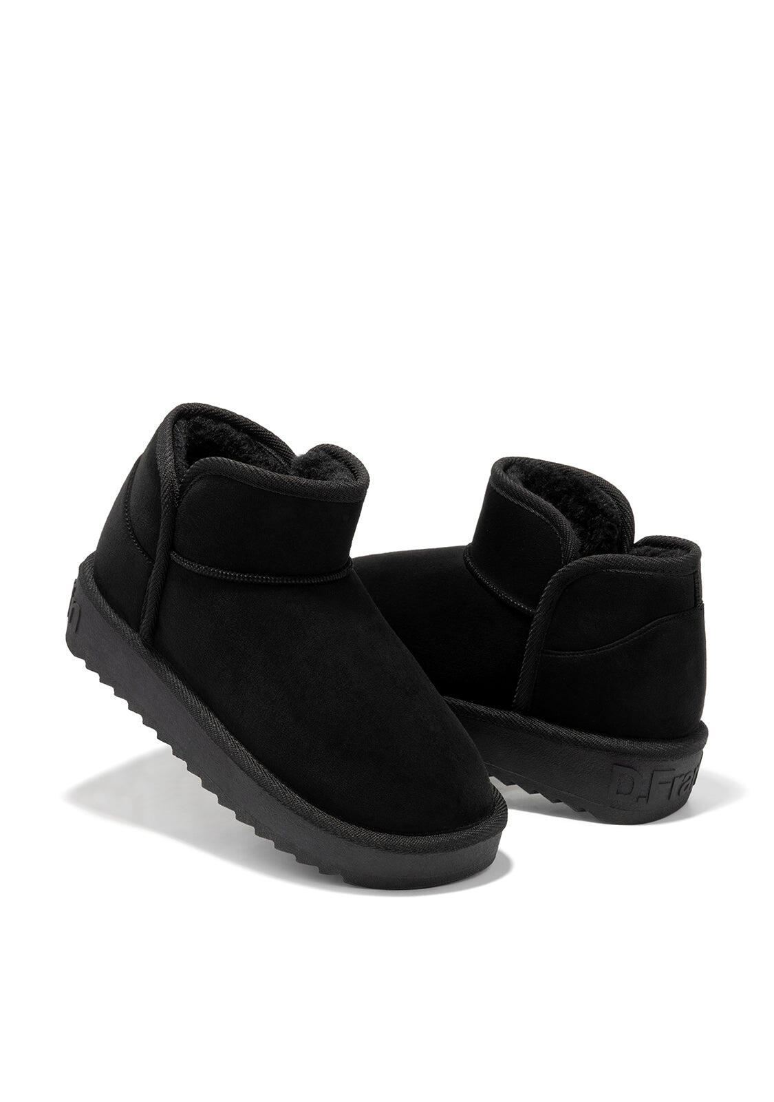 Botines Planos Mujer D.franklin Nordic Low Basic Negro 3/5