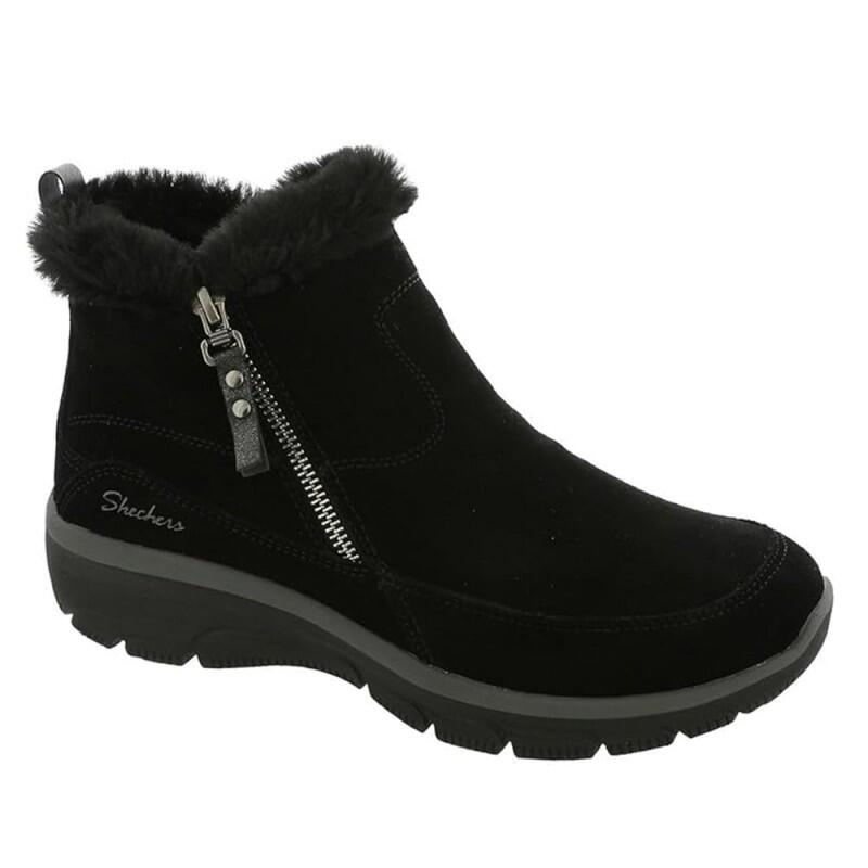 Botas Skechers Easy Going - Cool Zip, Preto, Mulheres 6/6