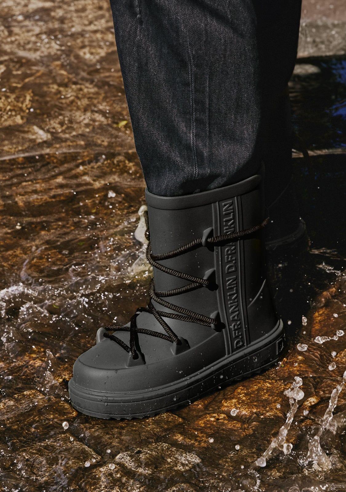 Botines Planos Mujer D.franklin Nevis Negro 5/5
