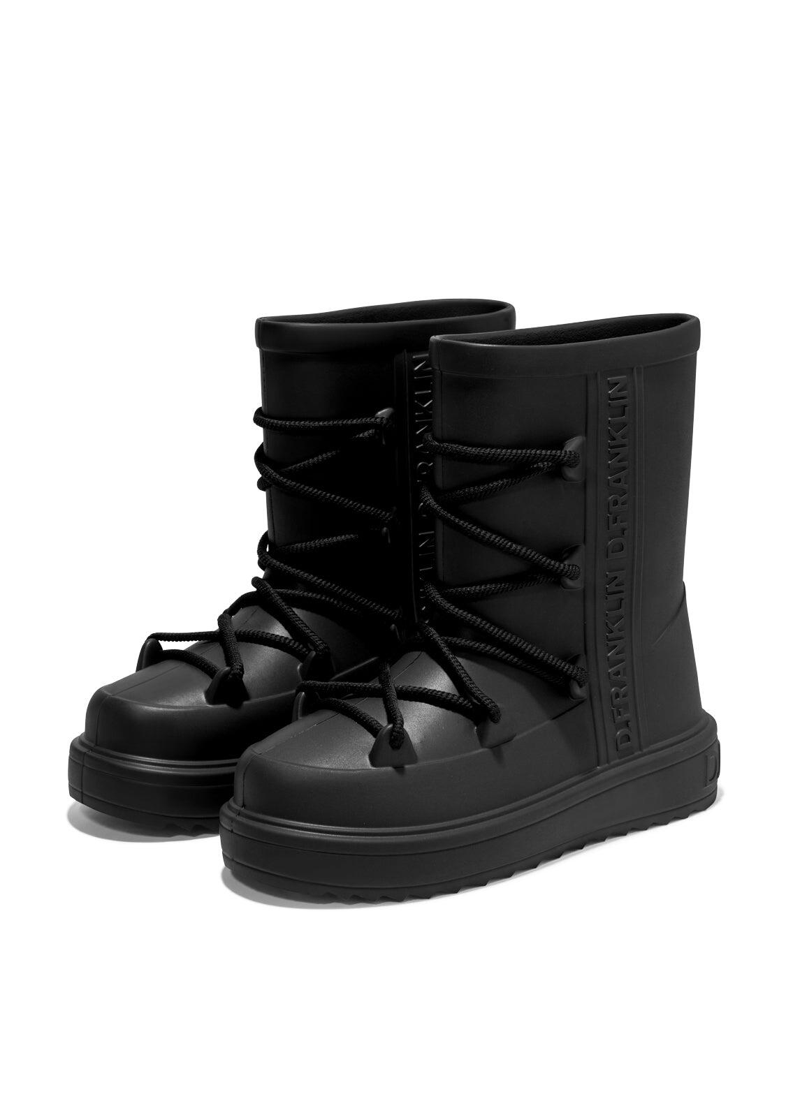 Botines Planos Mujer D.franklin Nevis Negro 2/5