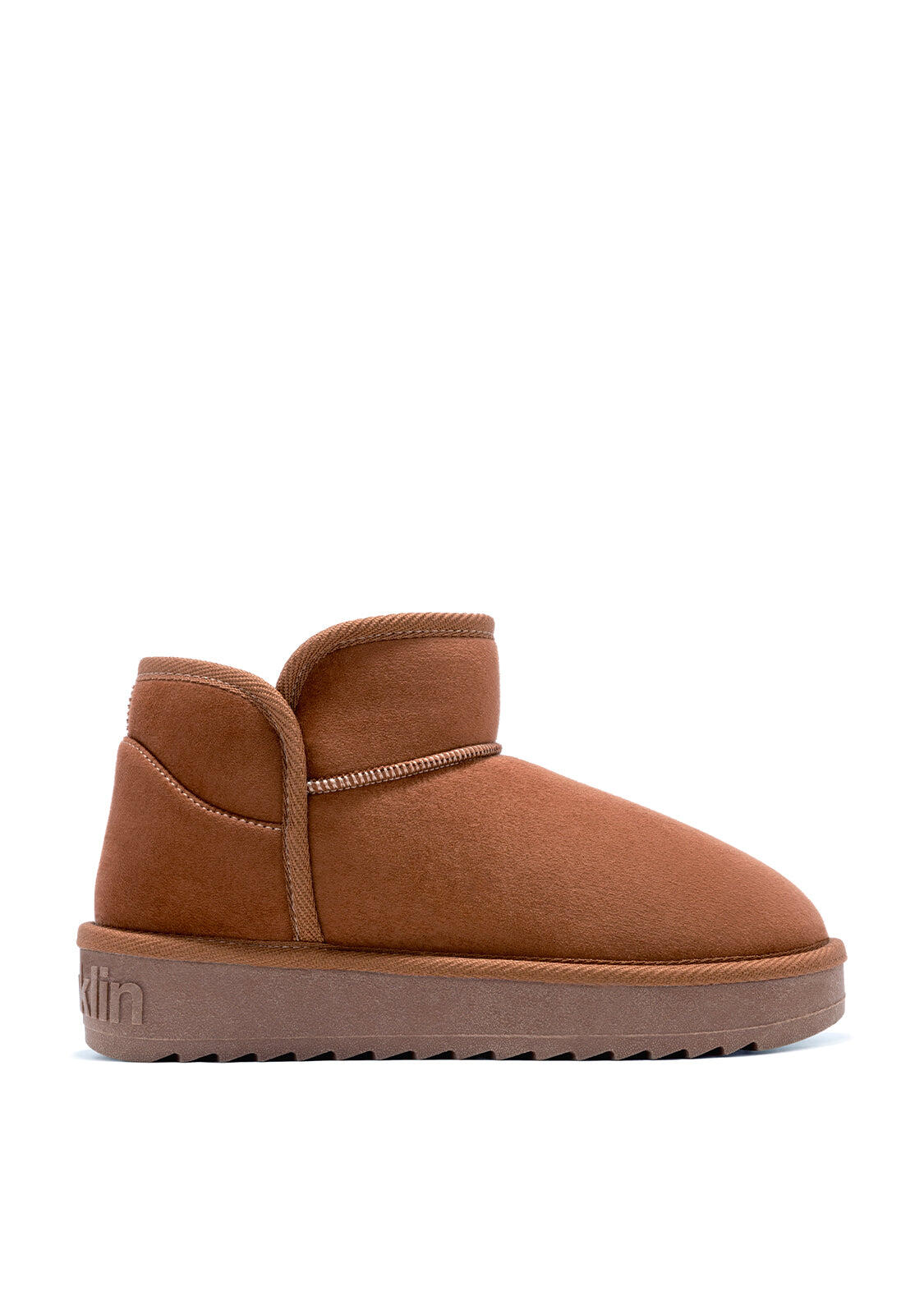 D.FRANKLIN Botines Planos Mujer D.franklin Nordic Low Basic Marrón