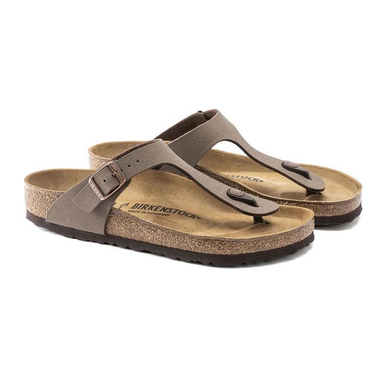 Sandali Uomo Birkenstock Gizeh Marrone 4/7