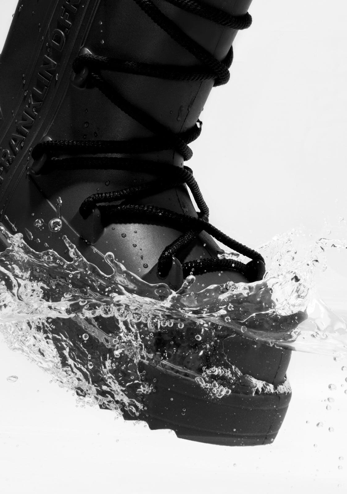 Botines Planos Mujer D.franklin Nevis Negro 4/5