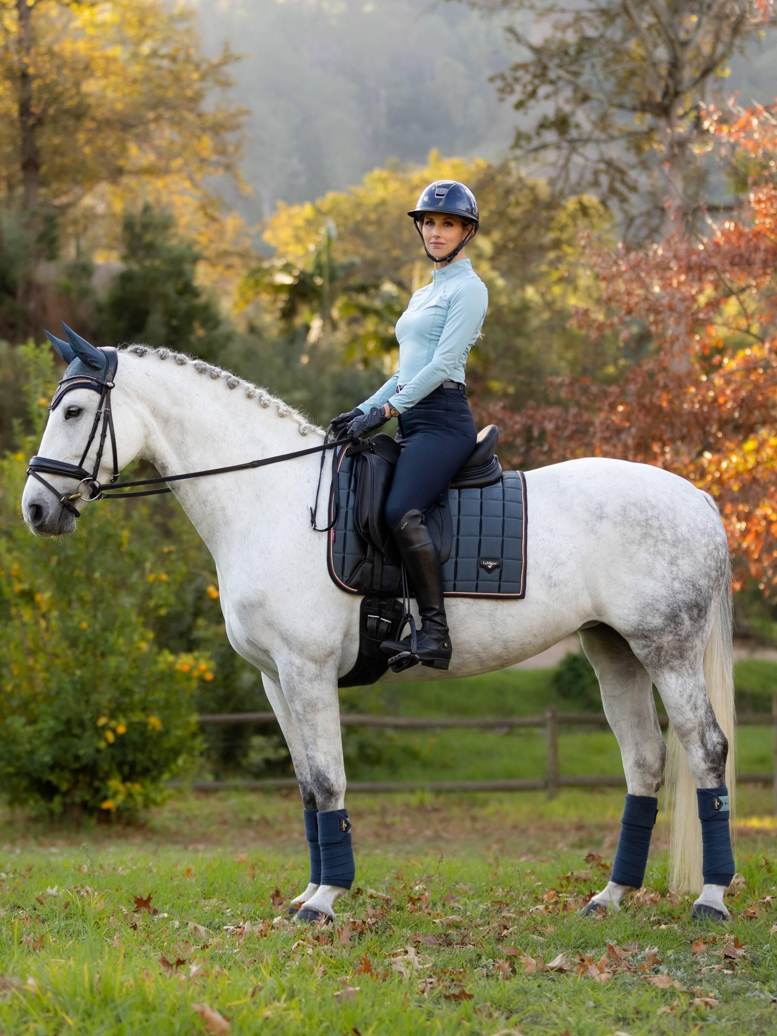 LEMIEUX Lemieux Loire Classic Winter 24 Zadeldek Blauw -