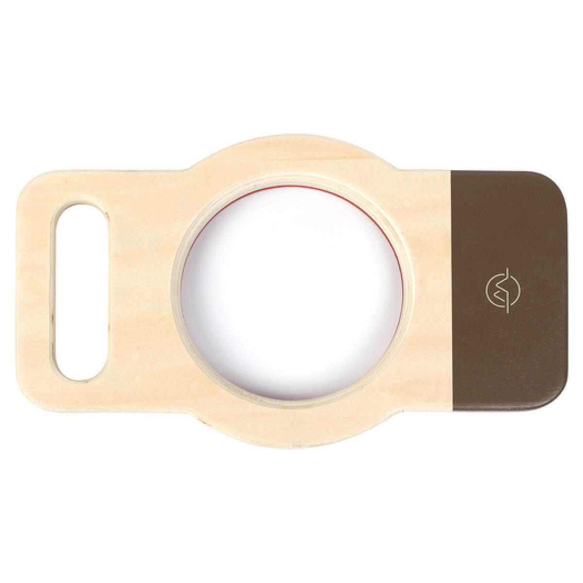 Ontdek XXL houten vergrootglas 3/4