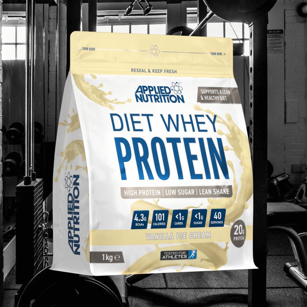 Applied Nutrition Diet Whey (1000g) Vanilla Ice Cream - Proteine 2/3