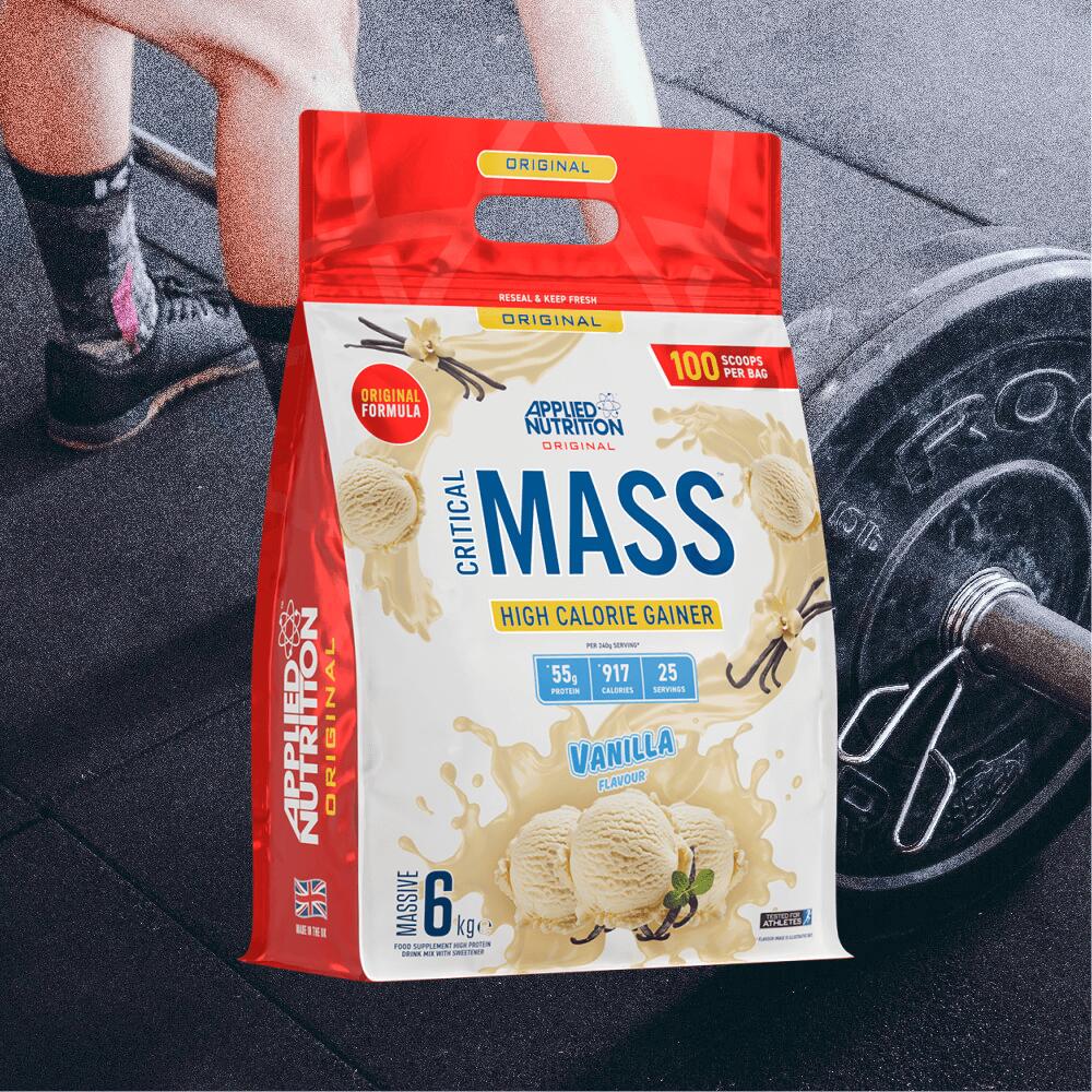Applied Nutrition Critical Mass Original (6000g) Vanilla - Prise de poids 2/3