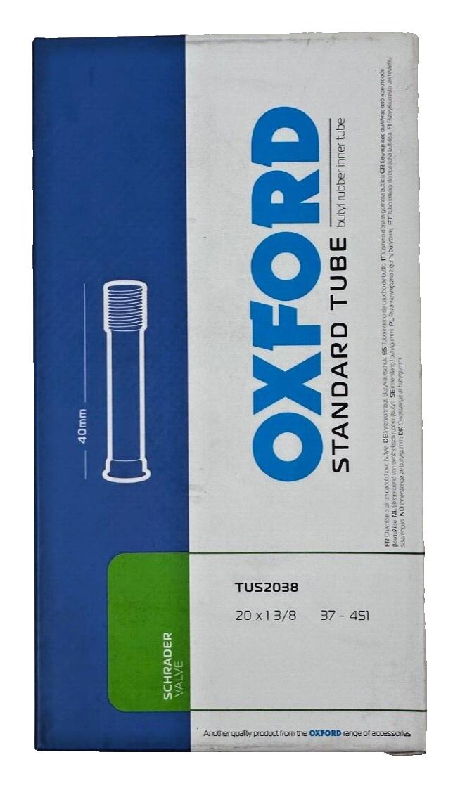 Oxford Inner Tube 20 x 1 3/8 Schrader 1/1