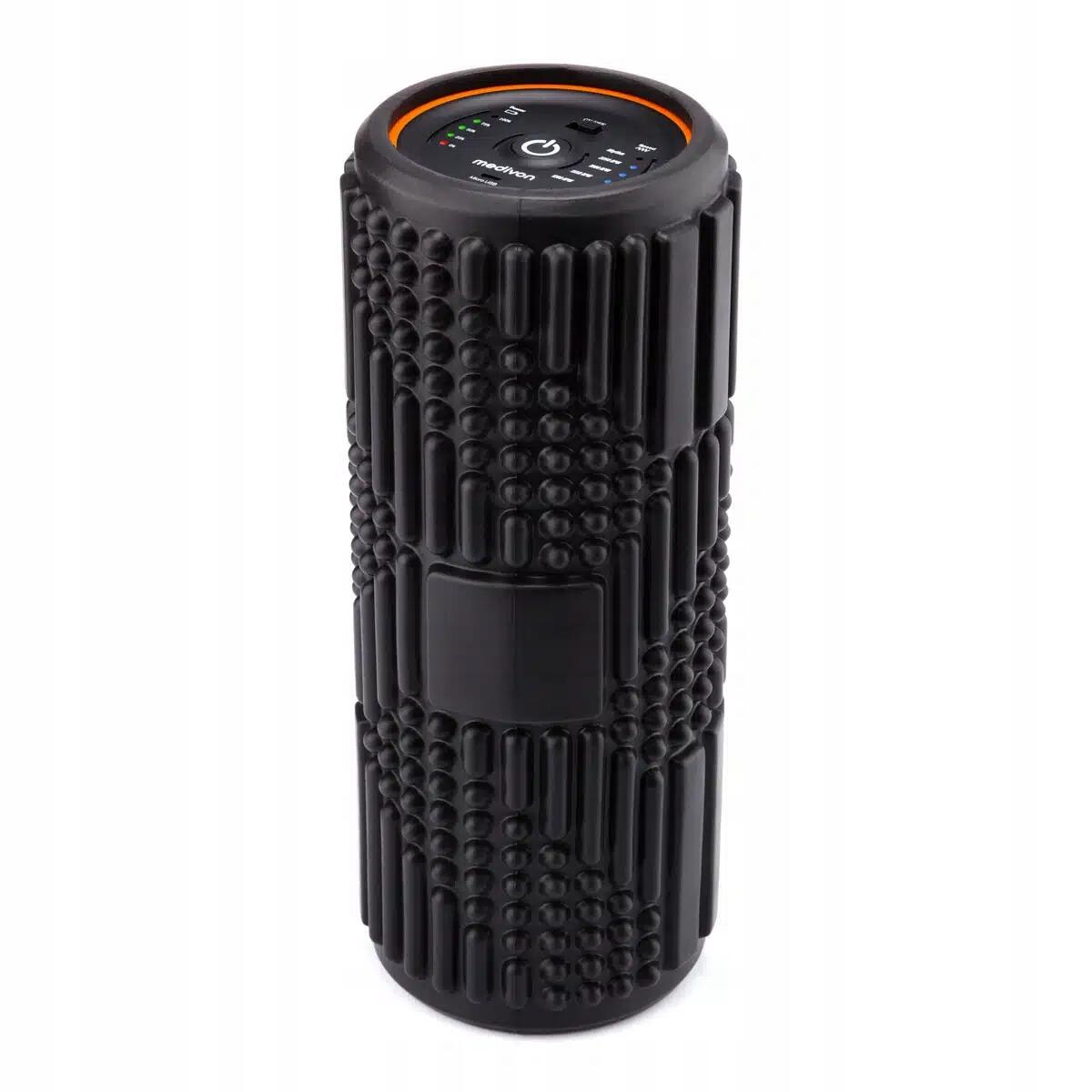 RecoRoll Max, body roller 4 massage levels, USB, zwart 5/7