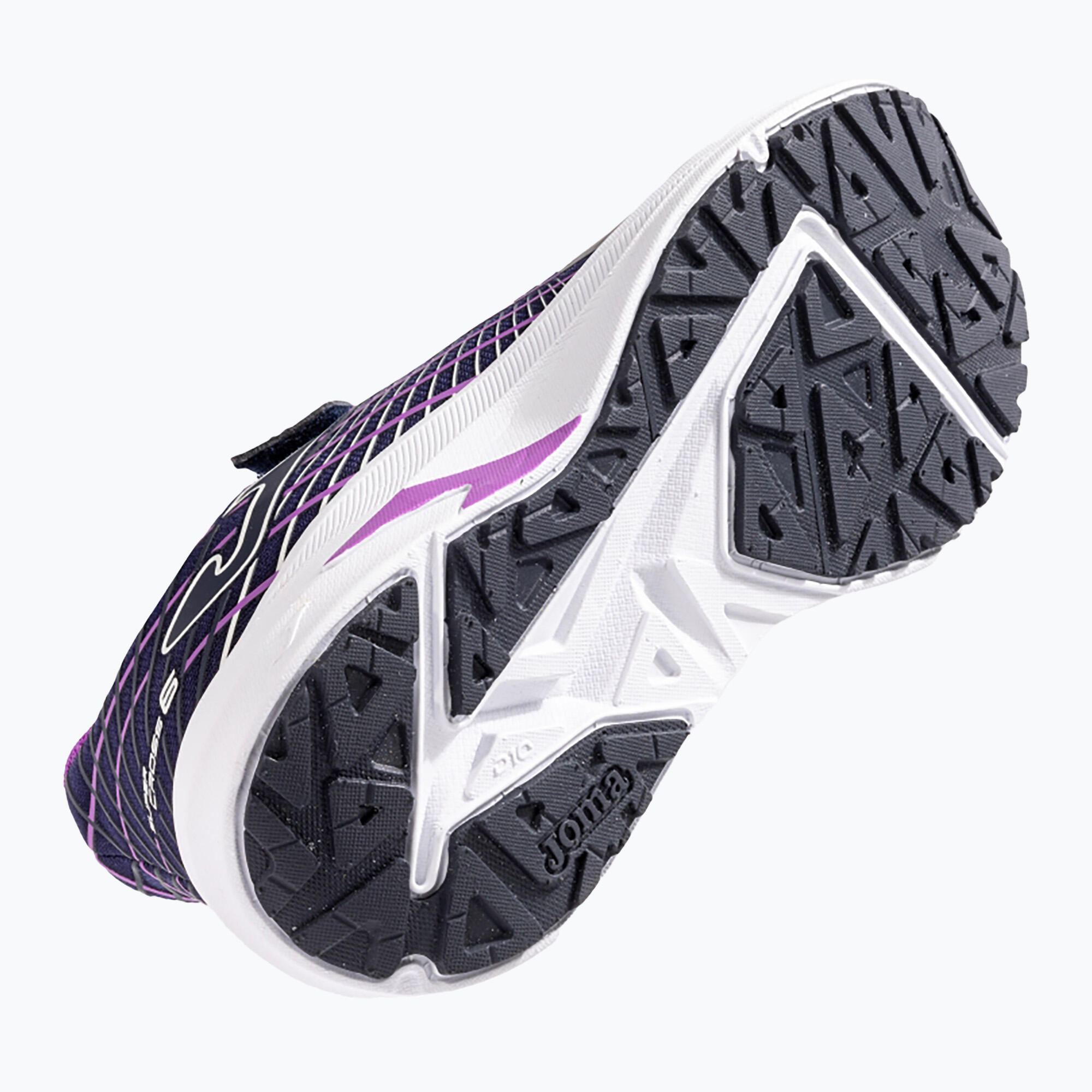 JOMA SUPER CROSS JR 2533. Fúcsia marinho. Sapatilhas de corrida para rapariga. 5/5