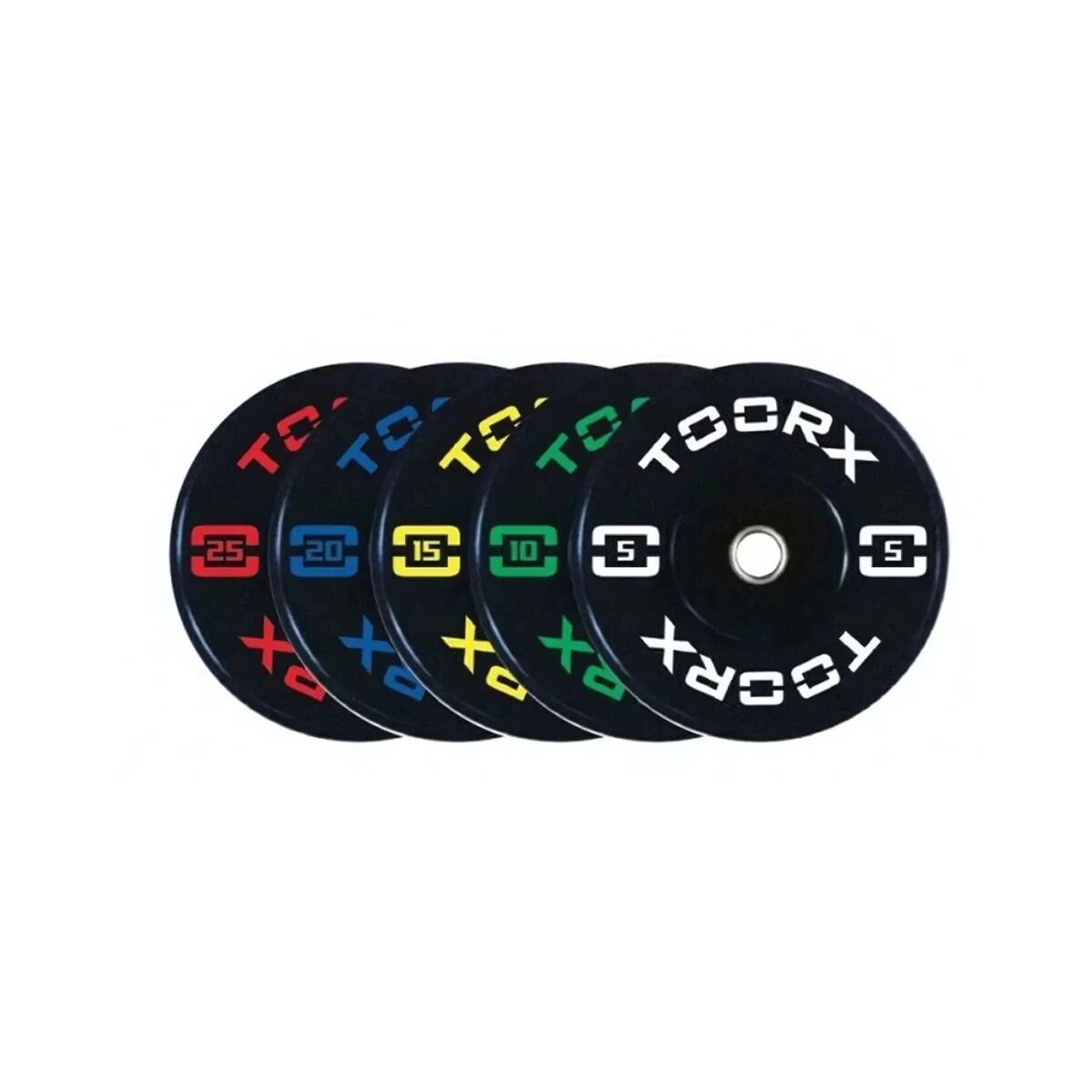 Disco Bumper Training in Gomma (Ø50 mm Olimpico) – Da 5 a 25 kg 2/7