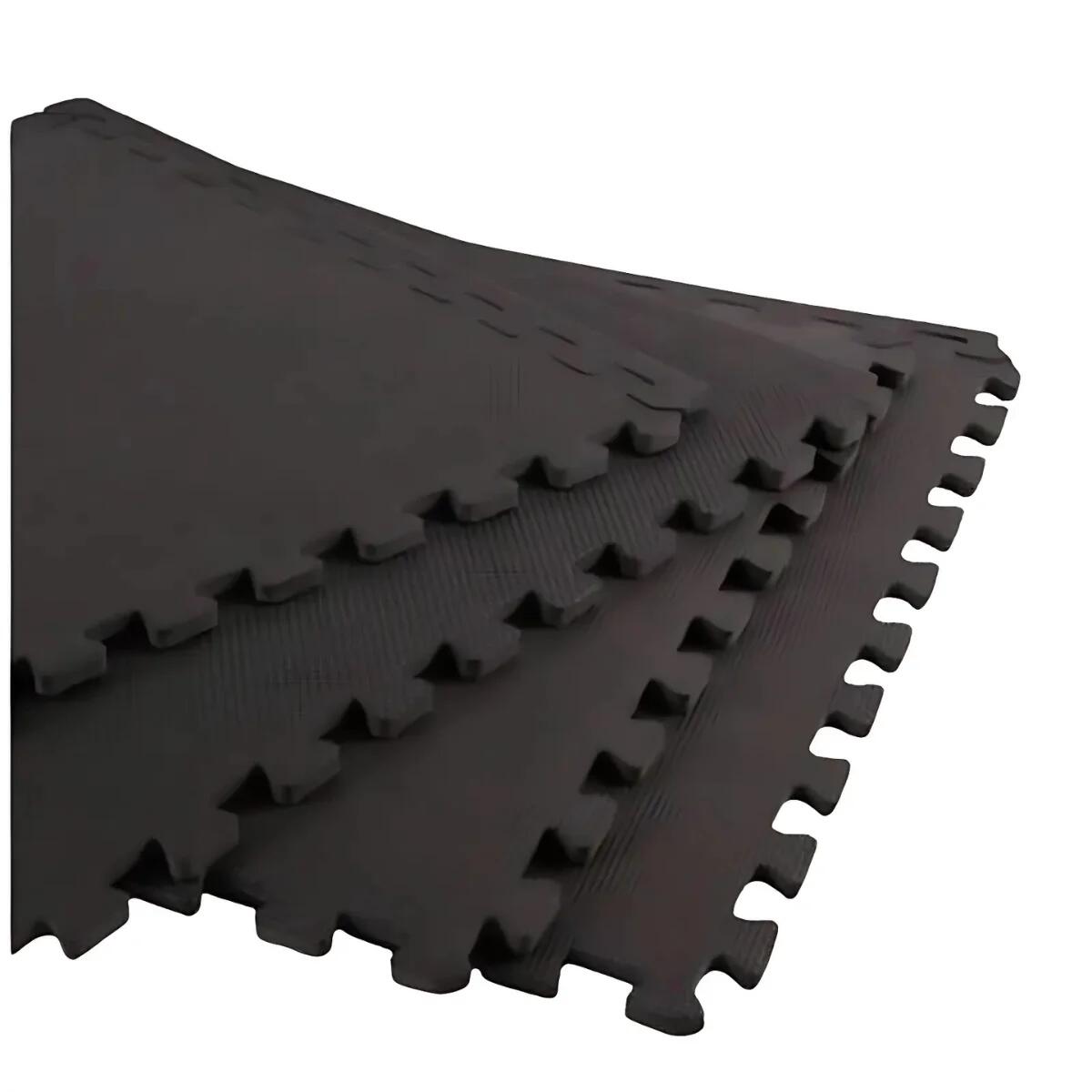 Toorx - Tatami Noir Mat 122 X 122 X 1,2 Cm - Tapis De Gymnastique - Noir - Taille Unique - Decathlon