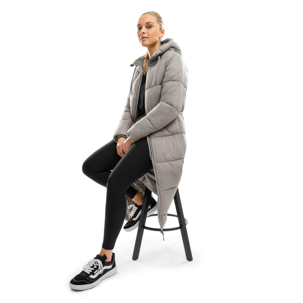 Piumino lungo cappotto da donna Lifestyle Hemisphere Grigio 3/7