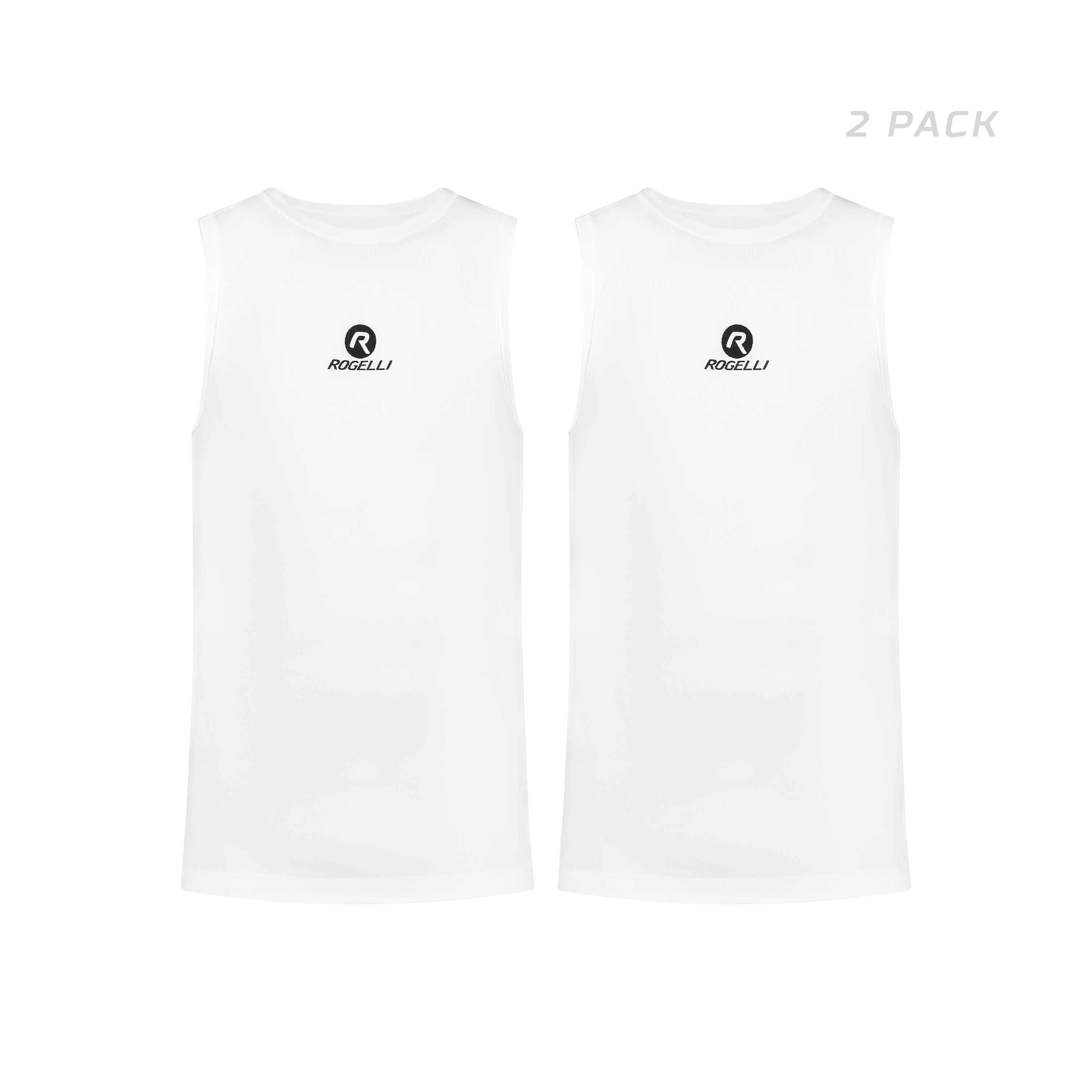 Mouwloos Ondershirt Heren Core 2pack 1/6