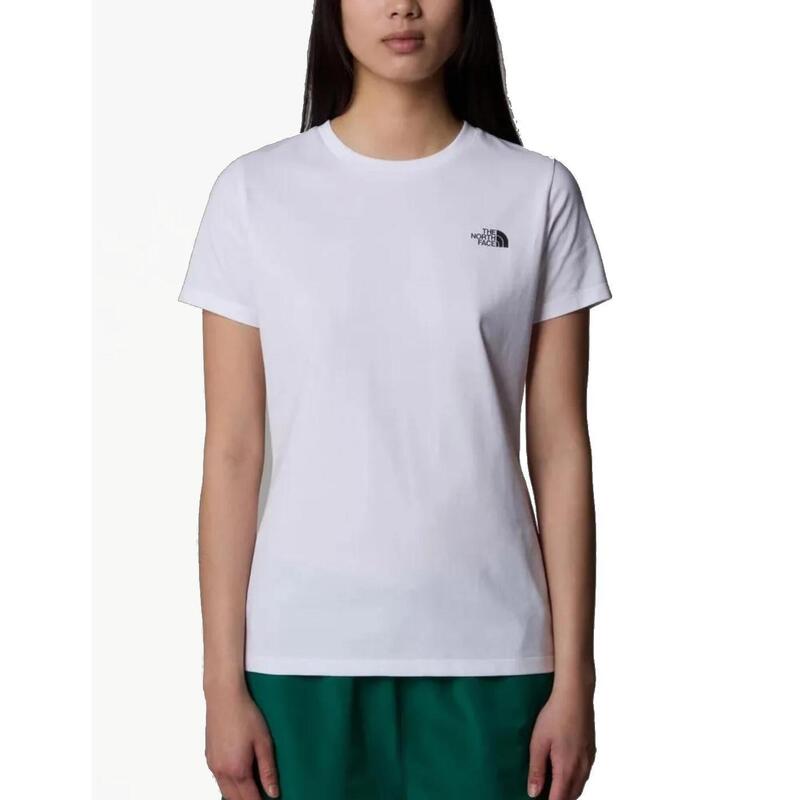T-shirt pour femme The north face Simple dome Blanc