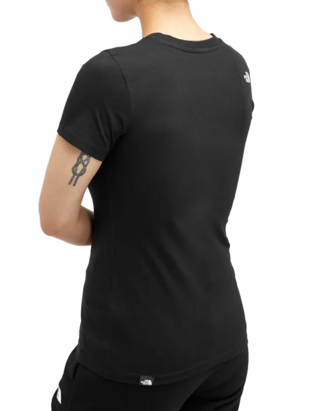 T-shirt pour femme The North Face Simple Dome Noir 2/5