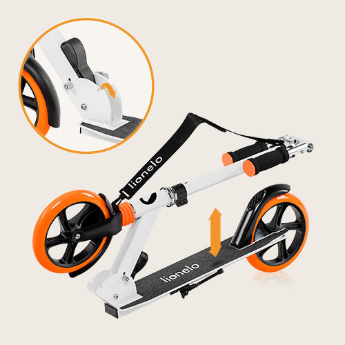 Trotinete Lionelo Luca 200 mm ShockResist Dobrável Até 100 kg 4/7