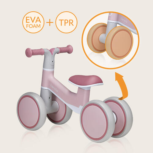 Draisienne Lionelo Villy 4 Roues EVA Stable Enfant 5/8