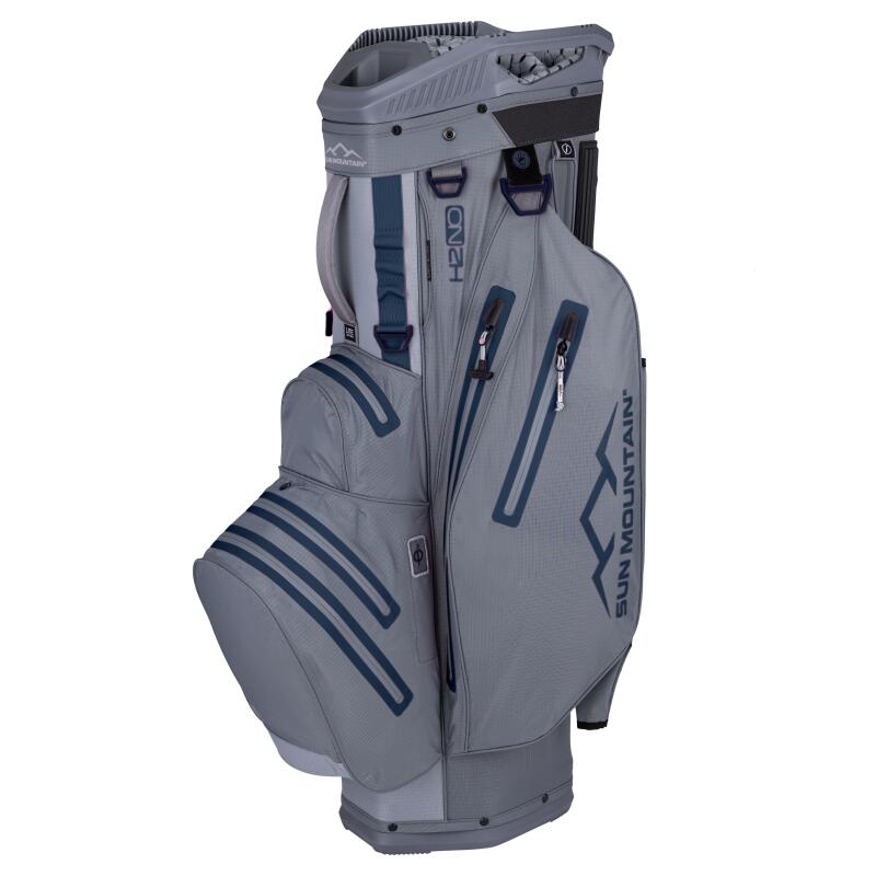 SUN MOUNTAIN H2NO Lite - Waterdichte Golftas - Cartbag - Grijs
